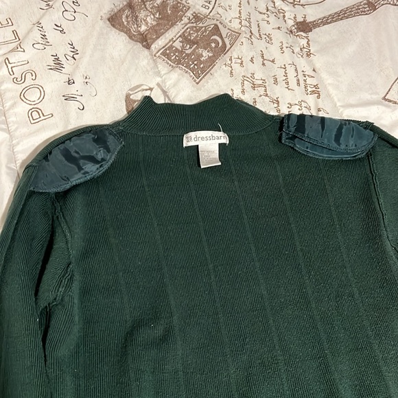 Totally 80’s mock neck green acrylic sweater - Large - Picture 8 of 9
